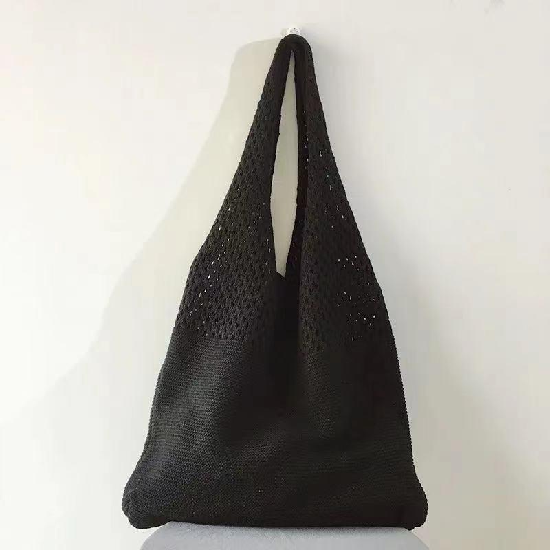 Evening Bags Vintage Hollow Woven Women Shoulder Bag Knitting Handbags Large Capacity Tote For Ladies Summer Beach Travel Shopper Purse
Evening Bags Vintage Hollow Woven Women Shoulder Bag Knitting Handbags Large Capacity Tote For Ladies Summer Beach Travel Shopper Purse