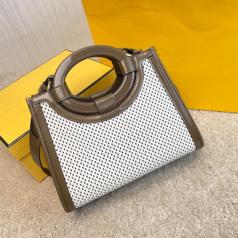 White Perforation Handbags Purse Bag Book Tote Bags Retro Cowhide Top Quality Removable Shoulder Strap Oval Double Handle
White Perforation Handbags Purse Bag Book Tote Bags Retro Cowhide Top Quality Removable Shoulder Strap Oval Double Handle
