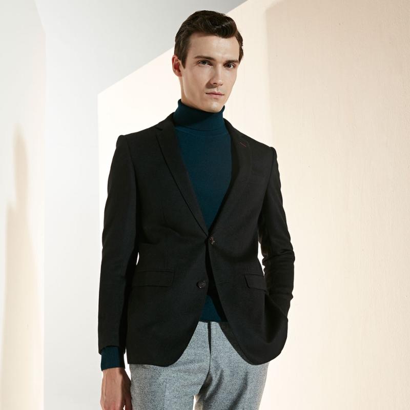 Men's Suits & Blazers 39% Wool Blazer Men Black Smart Casual Single Breasted 2 Button Full Sleeve Wedding Groom Party Business Man Clothes, As pic
Men's Suits & Blazers 39% Wool Blazer Men Black Smart Casual Single Breasted 2 Button Full Sleeve Wedding Groom Party Business Man Clothes, As pic