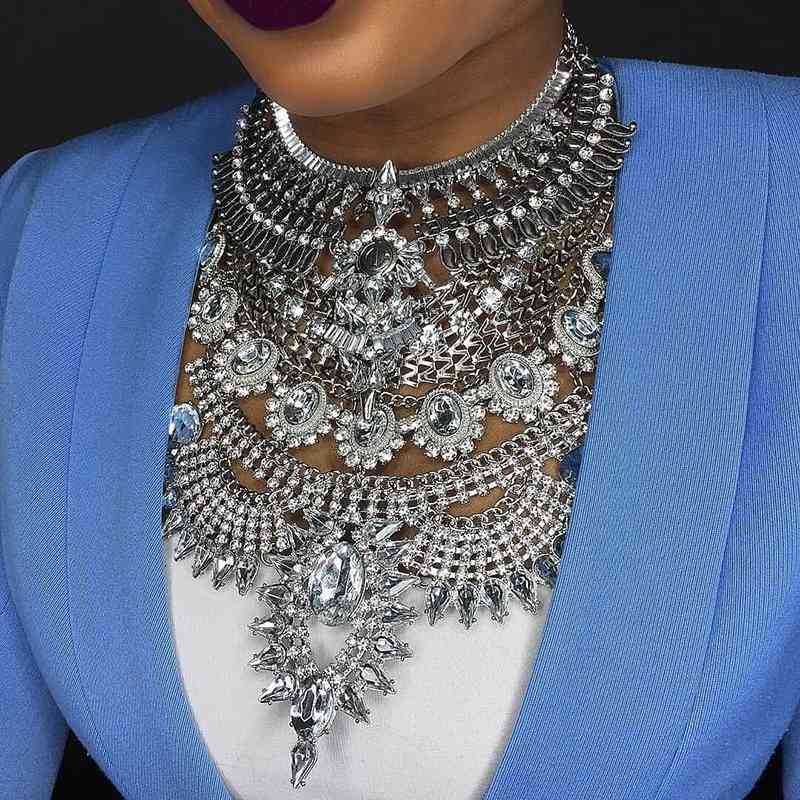 Miwens 2020 Collar Za Necklaces Pendants Vintage Crystal Maxi Choker Statement Silver Color Collier Necklace Boho Women Jewelry
Miwens 2020 Collar Za Necklaces Pendants Vintage Crystal Maxi Choker Statement Silver Color Collier Necklace Boho Women Jewelry