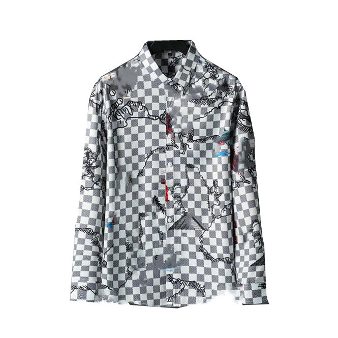 2021 Luxurys Designers Men's Business Casuals shirt men long sleeve striped slim fit masculina wine social male T-shirts fashion checked M-3XL#03, Multi
2021 Luxurys Designers Men's Business Casuals shirt men long sleeve striped slim fit masculina wine social male T-shirts fashion checked M-3XL#03, Multi