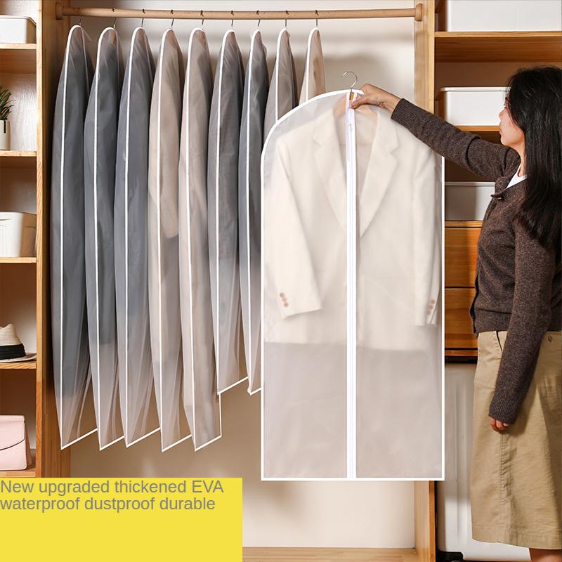 Clothing & Wardrobe Storage Dust Bag For Clothes Household Transparent Waterproof Coat Suit Cover Washable Hanging Garment Zipper
Clothing & Wardrobe Storage Dust Bag For Clothes Household Transparent Waterproof Coat Suit Cover Washable Hanging Garment Zipper