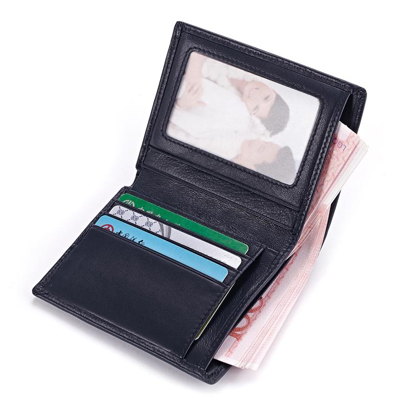 Luxury Knitted Men's Wallet - Premium Sheepskin Leather Fashion Purse for Gentlemen