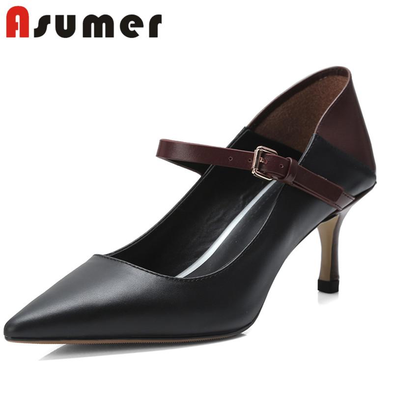 Arrive Pointed Toe Fashion Spring Autumn Buckle Shoes Woman Pumps Elegant Thin Heel Women High Heels Dress, Black
Arrive Pointed Toe Fashion Spring Autumn Buckle Shoes Woman Pumps Elegant Thin Heel Women High Heels Dress, Black