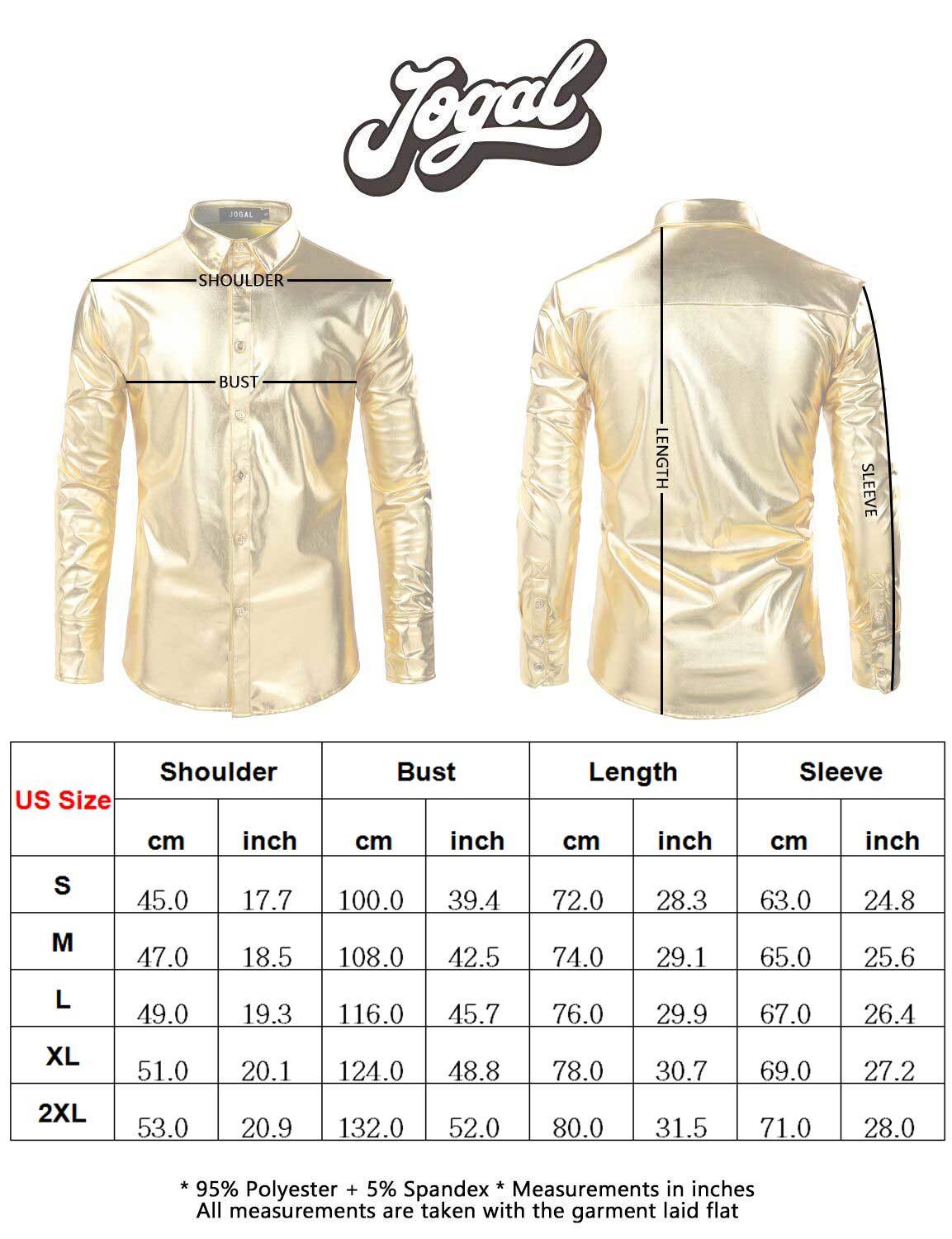 Night Club Wear Mens Dress Shirts Slim Fit Shiny Gold Coated Metallic Shirt Men Long Sleeve Button Down Shirt For Disco Party 210410