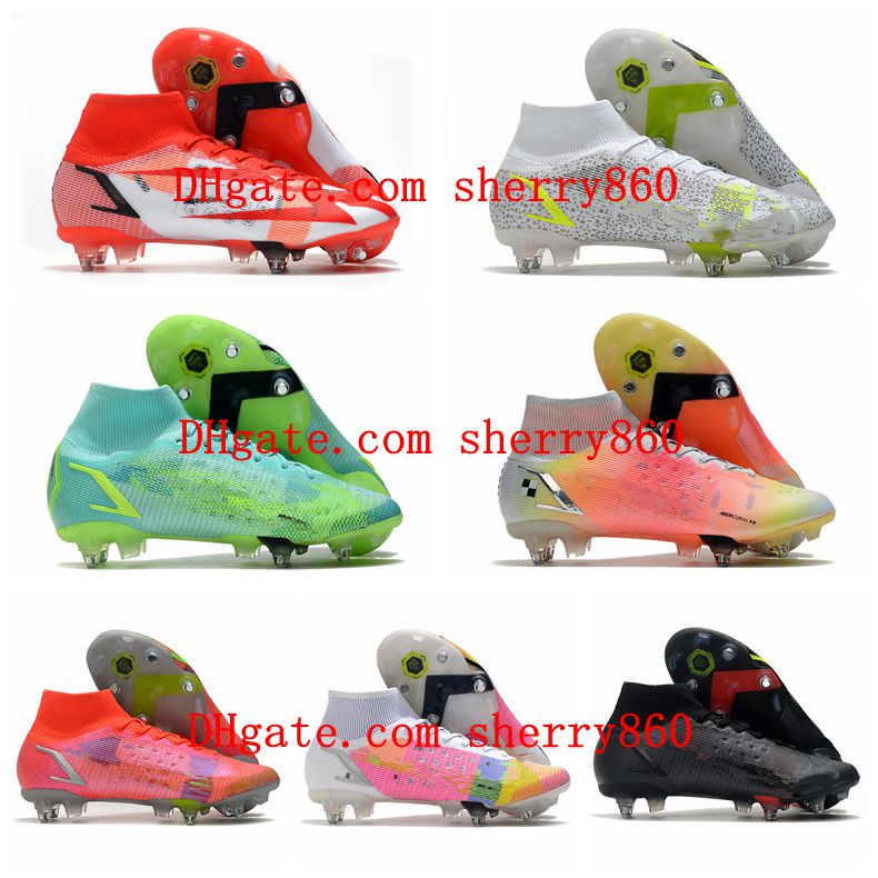 2021 mens soccer shoes Mercurial Superfly VIII 14 Elite SG PRO Anti Clog Outdoor cleats Crampons de football boots Neymar Ronaldo CR7, As picture 1
2021 mens soccer shoes Mercurial Superfly VIII 14 Elite SG PRO Anti Clog Outdoor cleats Crampons de football boots Neymar Ronaldo CR7, As picture 1