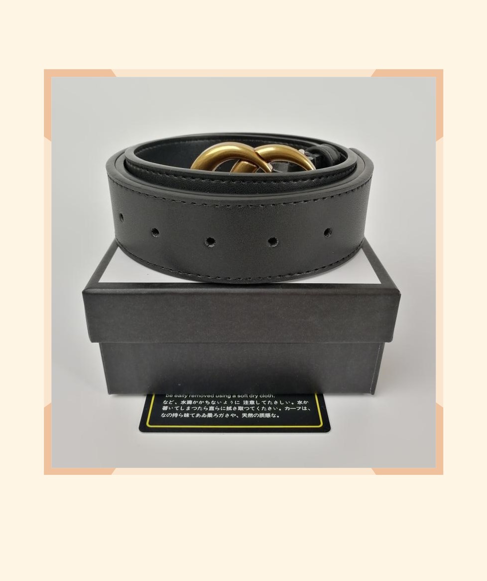 2021 Fashion Big buckle genuine leather belt with box designer men women high quality mens belts AAA49
2021 Fashion Big buckle genuine leather belt with box designer men women high quality mens belts AAA49