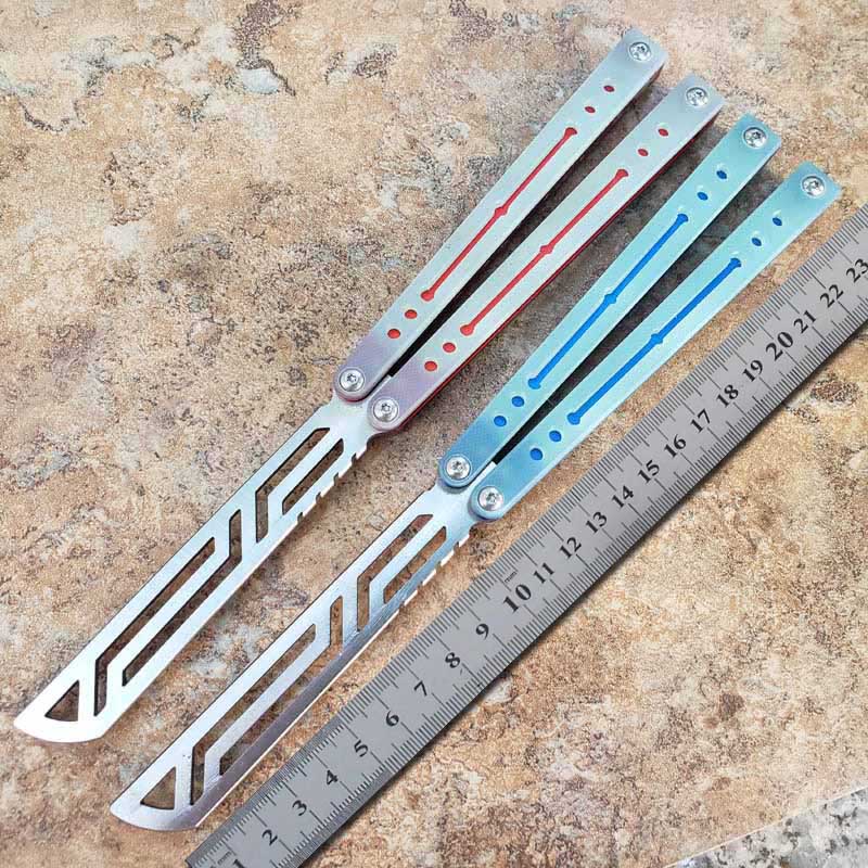 Balisong Theone Nautilus Butterfly Training Knife Not Sharp Basilisk Bushing Jilt Trainer Swing Knives BM51 BM87 BM62 Cyoz Chimera Squid Sna
Balisong Theone Nautilus Butterfly Training Knife Not Sharp Basilisk Bushing Jilt Trainer Swing Knives BM51 BM87 BM62 Cyoz Chimera Squid Sna