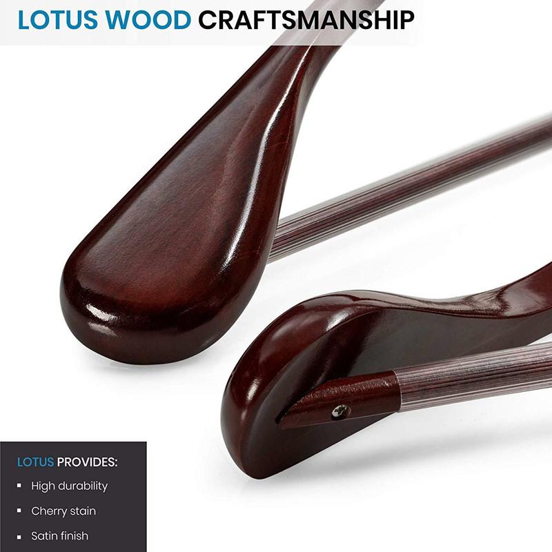 Pcs Wide Shoulder Wooden Hangers With Non Slip Pants Bar For Coat Clothes Dress Suit C1 & Racks
Pcs Wide Shoulder Wooden Hangers With Non Slip Pants Bar For Coat Clothes Dress Suit C1 & Racks