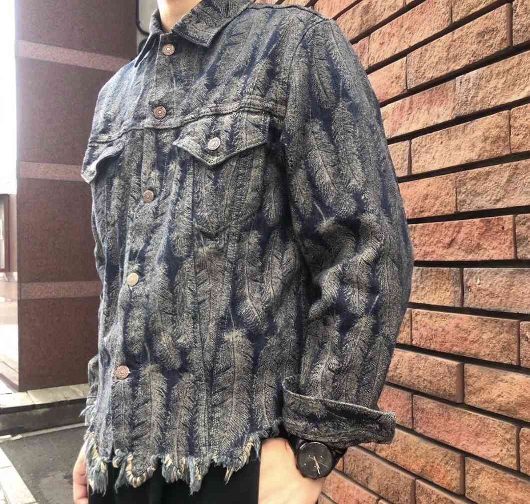 Kapital Hirata Hehong pure cotton feather tassel jacquard Lapel couple denim jacket four seasons casual coat, Feather jacket
Kapital Hirata Hehong pure cotton feather tassel jacquard Lapel couple denim jacket four seasons casual coat, Feather jacket