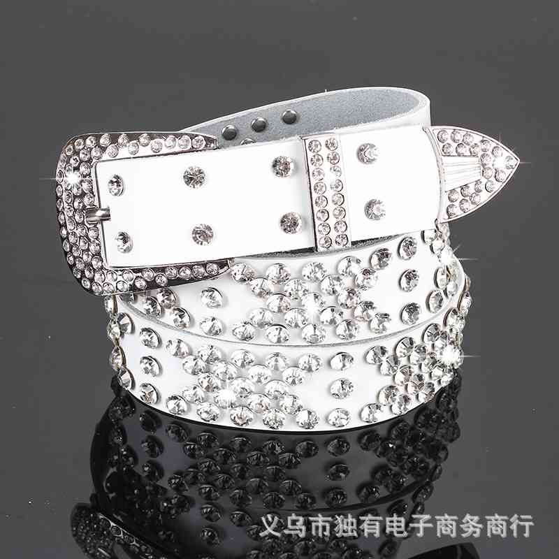 Designer belts 2023 crystal cow pants women's diamond wide belt trend jeans factory outlet
Designer belts 2023 crystal cow pants women's diamond wide belt trend jeans factory outlet