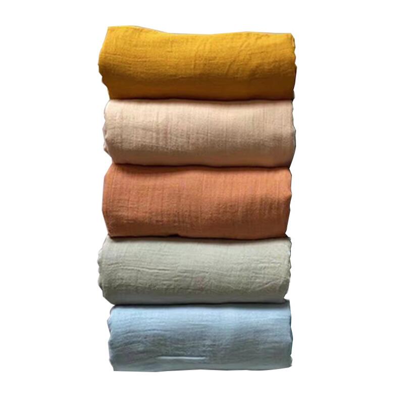 Baby Bamboo cotton Blankets Newborn Swaddling Nursery Bedding Solid Plain Color Muslin Swaddle Wrap 120X120Cm
Baby Bamboo cotton Blankets Newborn Swaddling Nursery Bedding Solid Plain Color Muslin Swaddle Wrap 120X120Cm