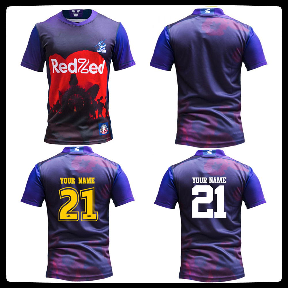 2021 MELBOURNE STORM ANZAC JERSEY 2022 Melbourne Storms Home/Away Rugby Jersey size S-3XL-5XL, Black
2021 MELBOURNE STORM ANZAC JERSEY 2022 Melbourne Storms Home/Away Rugby Jersey size S-3XL-5XL, Black