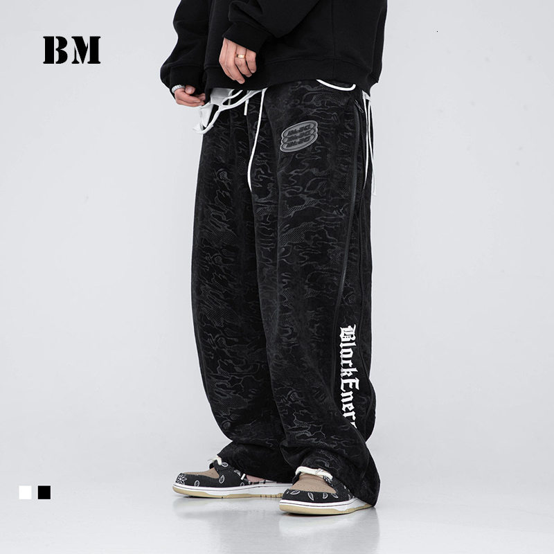 Men's Pants Korean Fashion Loose Casual Straight Cargo Trousers Men Clothing Spring High Quality Streetwear Side Zipper Hip Hop Ma, White
Men's Pants Korean Fashion Loose Casual Straight Cargo Trousers Men Clothing Spring High Quality Streetwear Side Zipper Hip Hop Ma, White