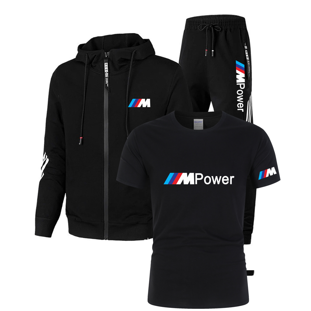 2021New Men's Jersey Casual Sportswear Hooded Suit Spring Thin Zipper Jacket + Pants Three-piece Gym Running Suit, 21
2021New Men's Jersey Casual Sportswear Hooded Suit Spring Thin Zipper Jacket + Pants Three-piece Gym Running Suit, 21