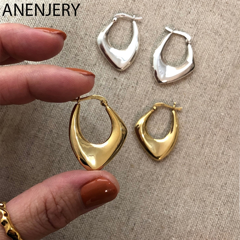 925 Sterling Silver Metal Irregular Hoop Earrings For Women Ins Niche Geometric Earring oorbellen Wholesale S-E433
925 Sterling Silver Metal Irregular Hoop Earrings For Women Ins Niche Geometric Earring oorbellen Wholesale S-E433