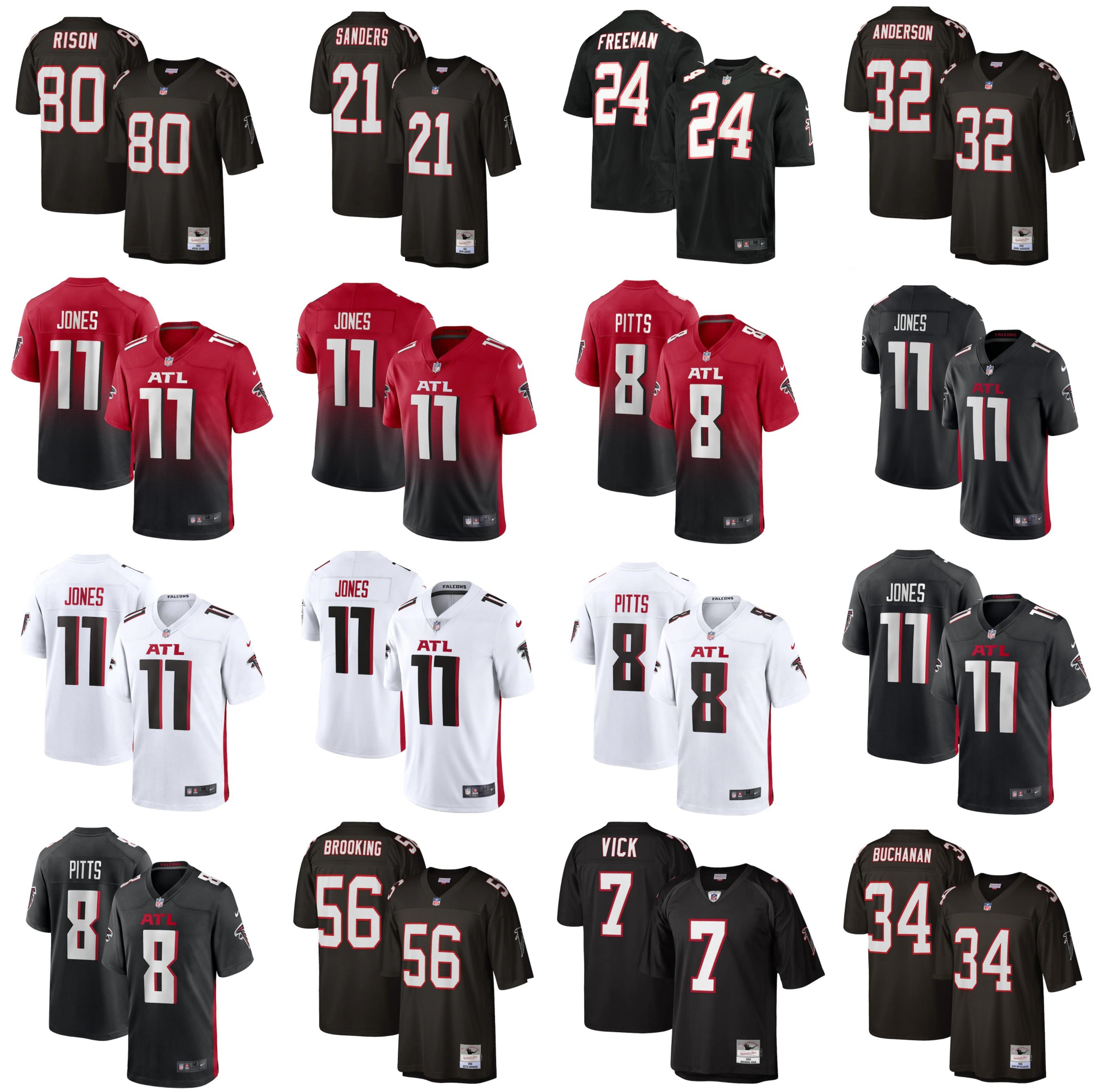2021 American Football Jerseys Atlanta Falcons Jersey Kyle 8 Pitts Deion 21 Sanders Michael 7 Vick Jamal 32 Anderson Julio 11 Jones Stitched Size S-XXXL, As photo
2021 American Football Jerseys Atlanta Falcons Jersey Kyle 8 Pitts Deion 21 Sanders Michael 7 Vick Jamal 32 Anderson Julio 11 Jones Stitched Size S-XXXL, As photo