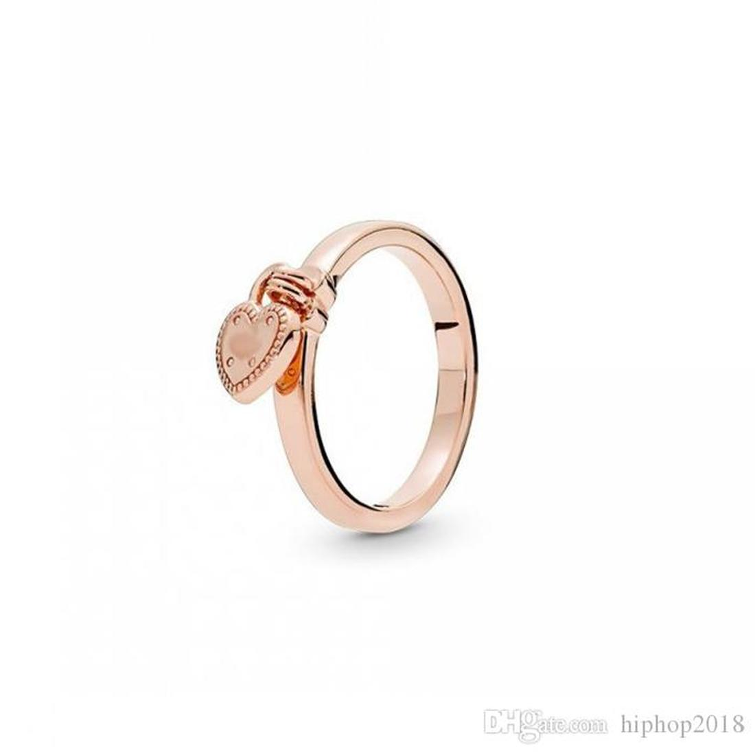 Women's 925 Sterling Silver Wedding Rings Cubic Zirconia Diamonds for Style Women Rose Gold Diamond Engagement Ladies Gift with Box