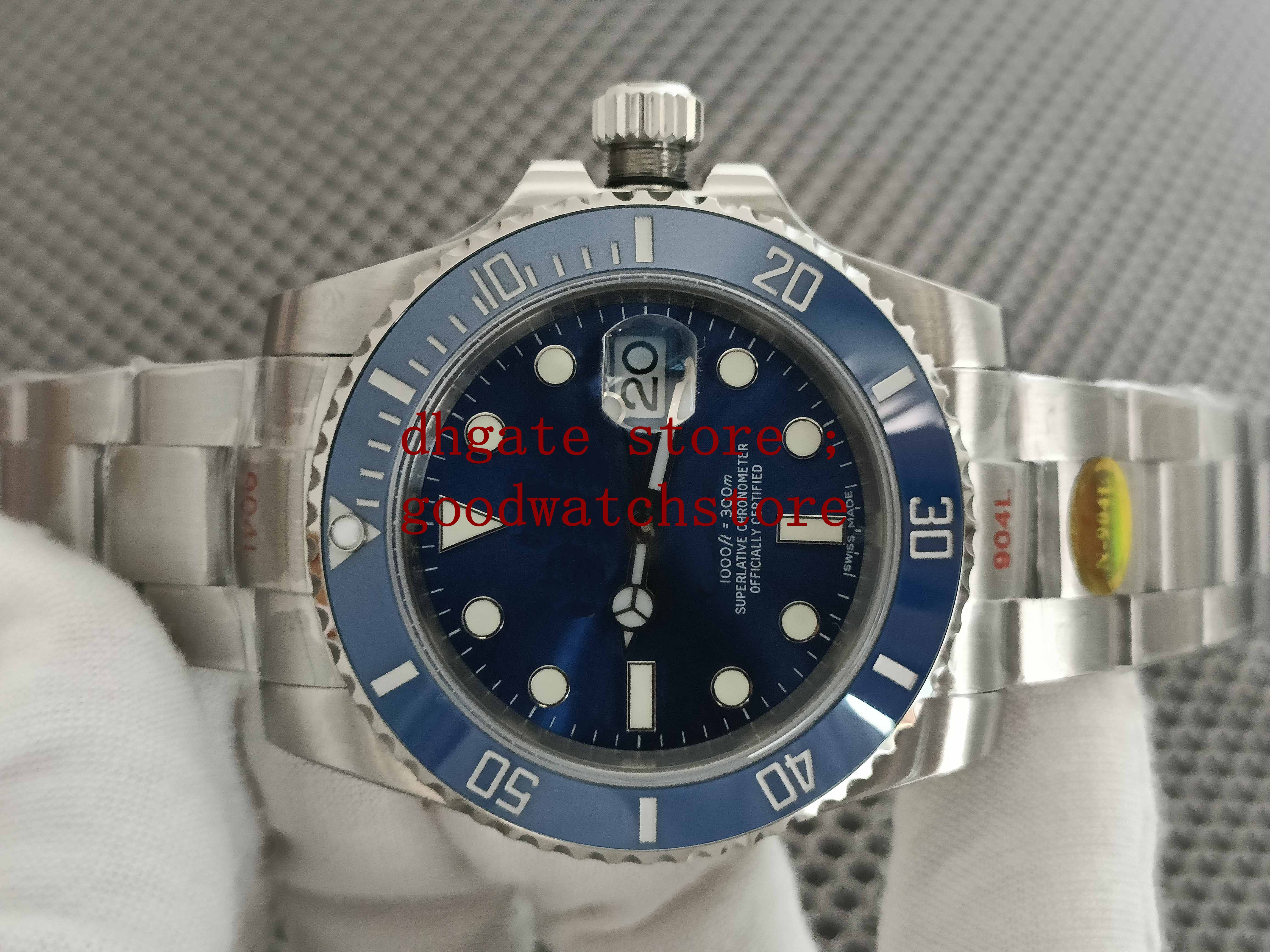 Men's NOOBfactory Quality Waterproof Mens Wristwatches V12 116619LB 116619 Version Men Automatic Cal.3135 904L Steel Blue dial Ceramic Bezel 40MM Watches
Men's NOOBfactory Quality Waterproof Mens Wristwatches V12 116619LB 116619 Version Men Automatic Cal.3135 904L Steel Blue dial Ceramic Bezel 40MM Watches
