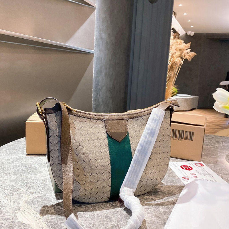 top designer Women Luxurys Designers Bags 2021Double G Dumpling Bag Red and Green Webbing with Crossbody handbags shoulder fashion, Brown
top designer Women Luxurys Designers Bags 2021Double G Dumpling Bag Red and Green Webbing with Crossbody handbags shoulder fashion, Brown