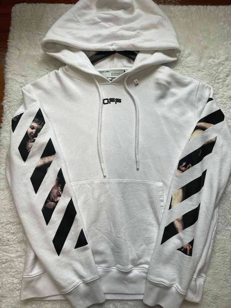 Designer Luxury Off Classic Palm Arrowhead Katoen Hip Hop Angel Top Hoodie Couples Of Black White Print Men And Women Casual Hooded
Designer Luxury Off Classic Palm Arrowhead Katoen Hip Hop Angel Top Hoodie Couples Of Black White Print Men And Women Casual Hooded