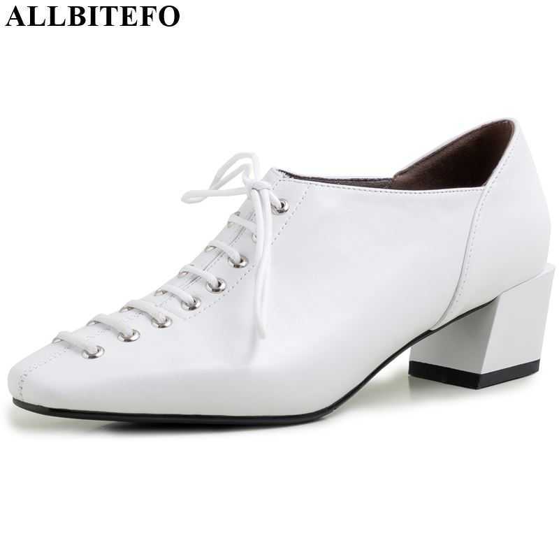 ALLBITEFO natural genuine leather high heel shoes high quality fashion sexy office women heels spring square toe high shoes 210611, As picture
ALLBITEFO natural genuine leather high heel shoes high quality fashion sexy office women heels spring square toe high shoes 210611, As picture