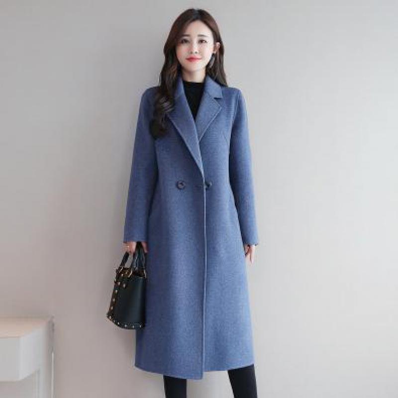 Women' Wool & Blends WEIHAOBANG 2021 Autumn Winter Medium Long Solid Color Casual Coat Lapel Double Breasted Slim Fit, Black
Women' Wool & Blends WEIHAOBANG 2021 Autumn Winter Medium Long Solid Color Casual Coat Lapel Double Breasted Slim Fit, Black