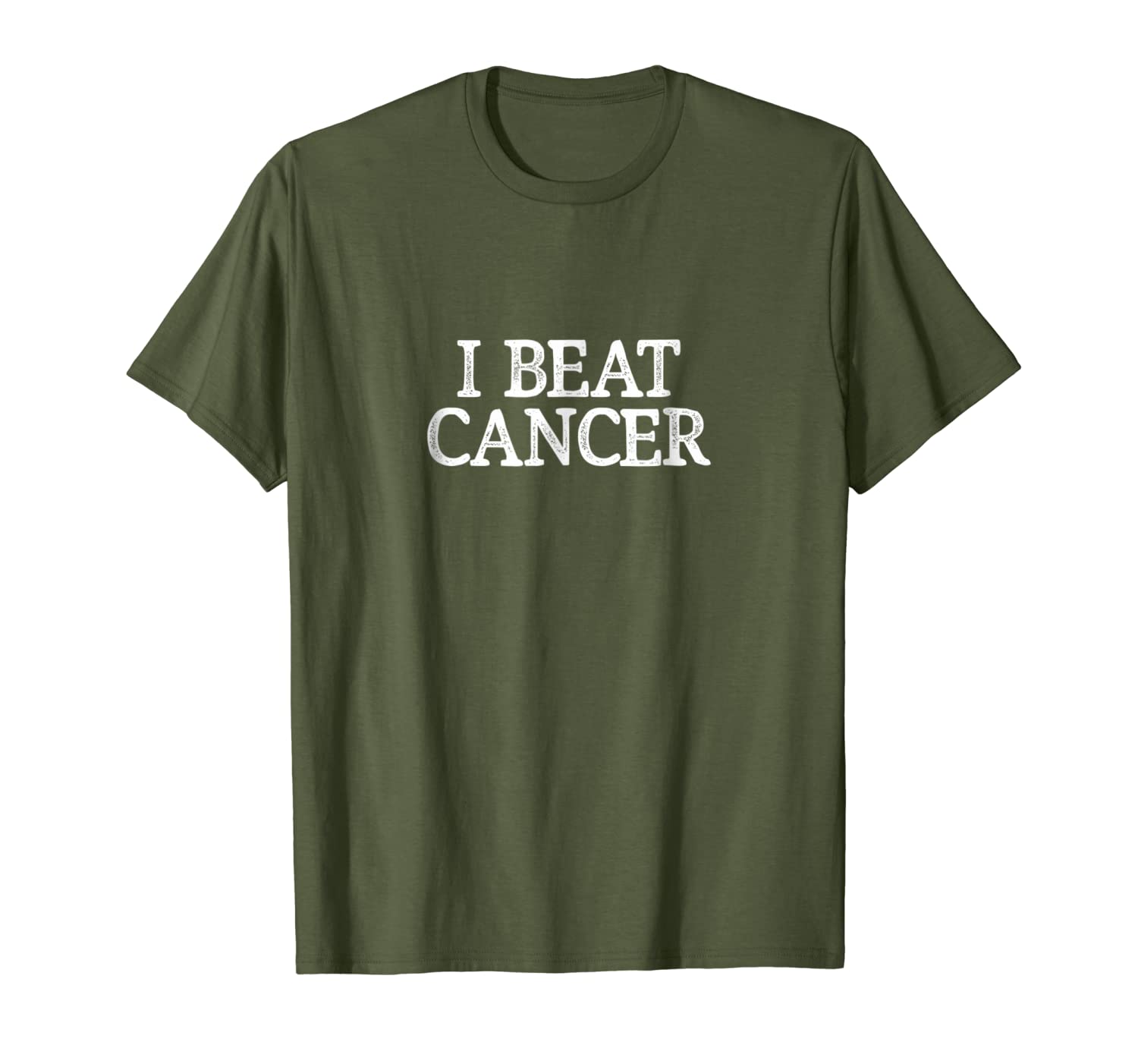 I Beat Cancer - Vintage Style T-shirt