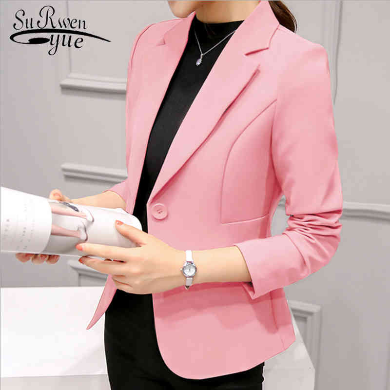 abrigos mujer invierno long sleeve jacket women Cardigan Formal slim Office Work outwear coat 1340 80 210427