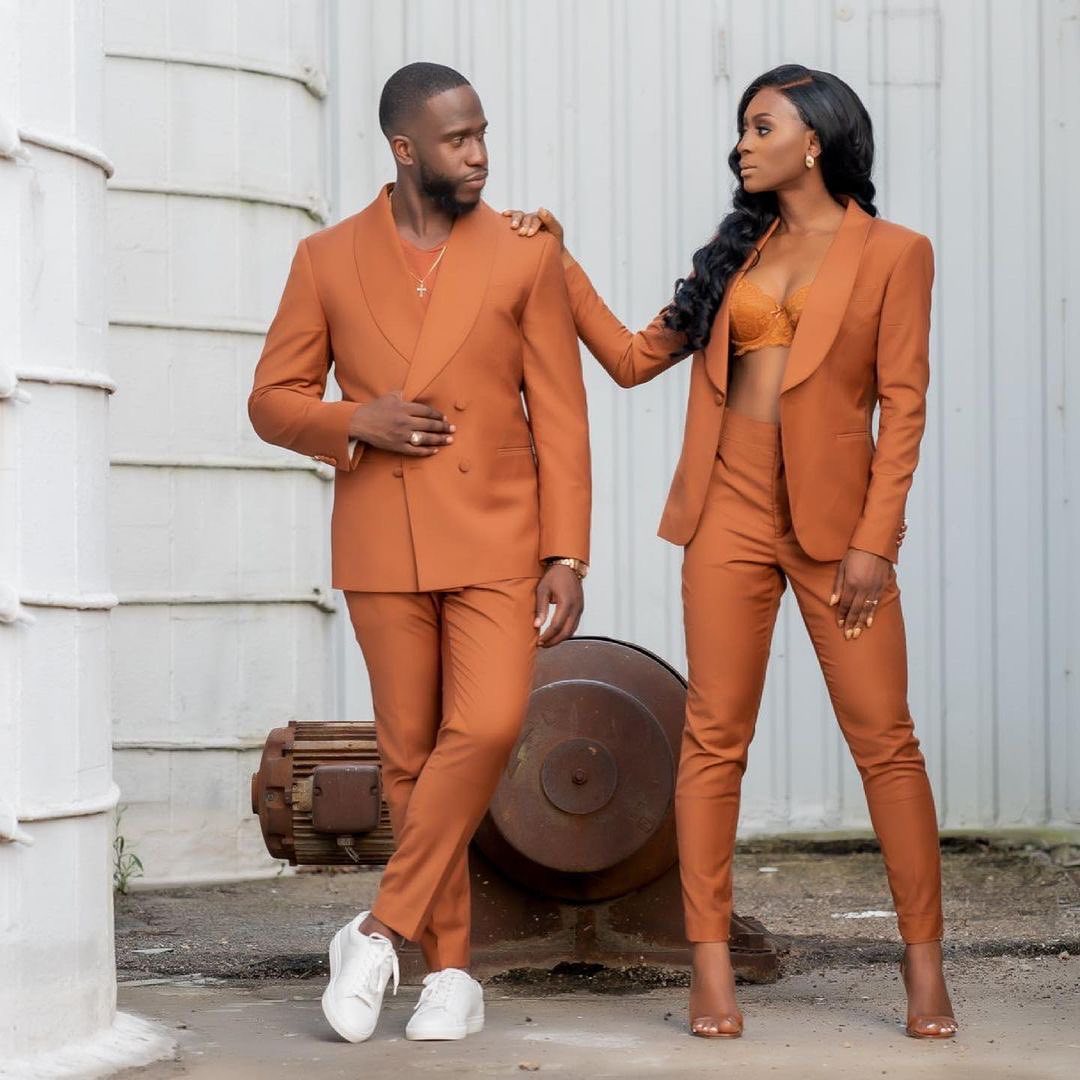 Women Formal Photograph Suits Lady Bridal Anniversary Party Tuxedos Blazer Street Style Daily Outfit Wear (Jacket+Pants)