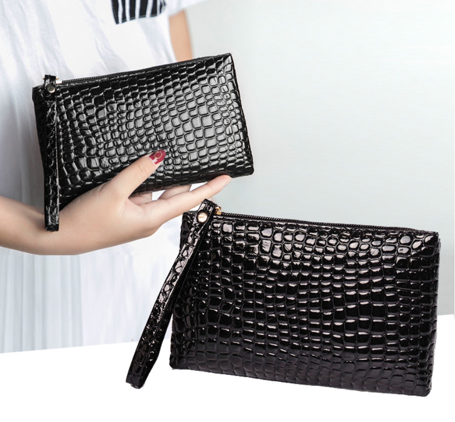 Ladies Wallet Women PU Leather Tassel Clutch Bag Girls Zipper Coin Purse Female Wrist Bag Handbag for Shopping, Black
Ladies Wallet Women PU Leather Tassel Clutch Bag Girls Zipper Coin Purse Female Wrist Bag Handbag for Shopping, Black