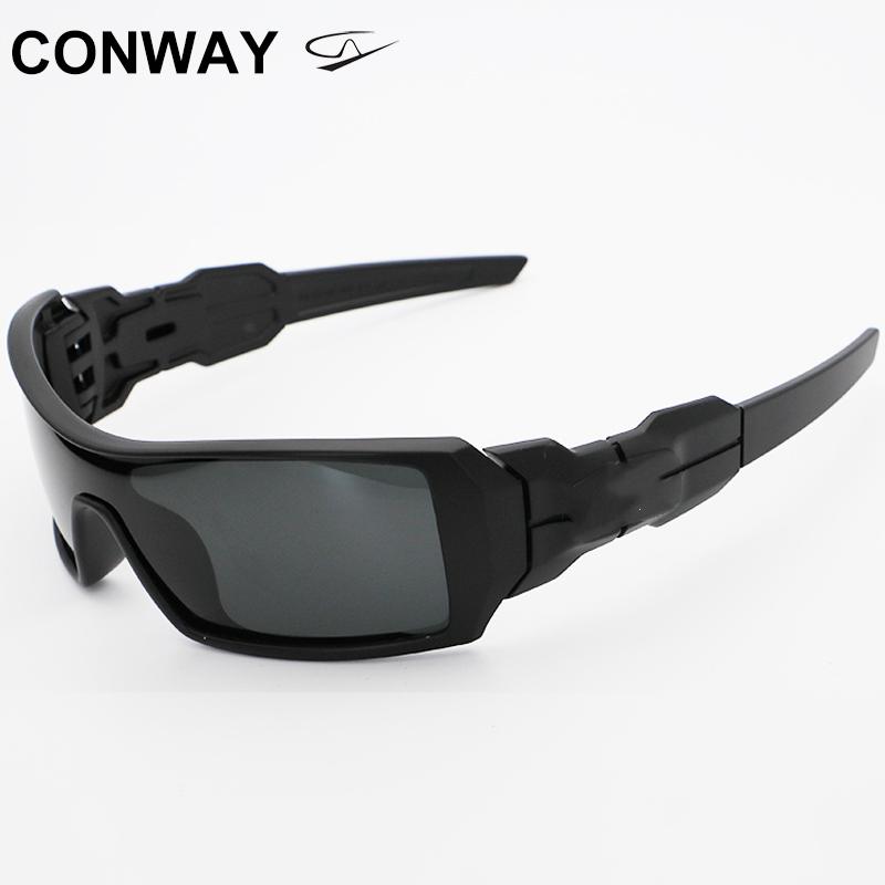 Sunglasses Conway Polarized Glasses UV Protection Men's Sports Rectangular TR90 Frame Brand Design Outdoor Mountain Goggles