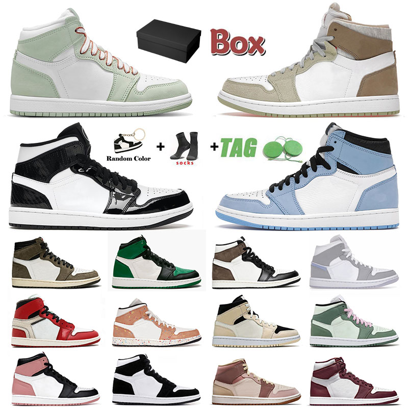 Original Jumpman 1 1s Basketball Shoes For Mens Off White University Blue High OG Dark Mocha Mid Dutch Green Cactus Jack Seafoam Designer Sp
Original Jumpman 1 1s Basketball Shoes For Mens Off White University Blue High OG Dark Mocha Mid Dutch Green Cactus Jack Seafoam Designer Sp