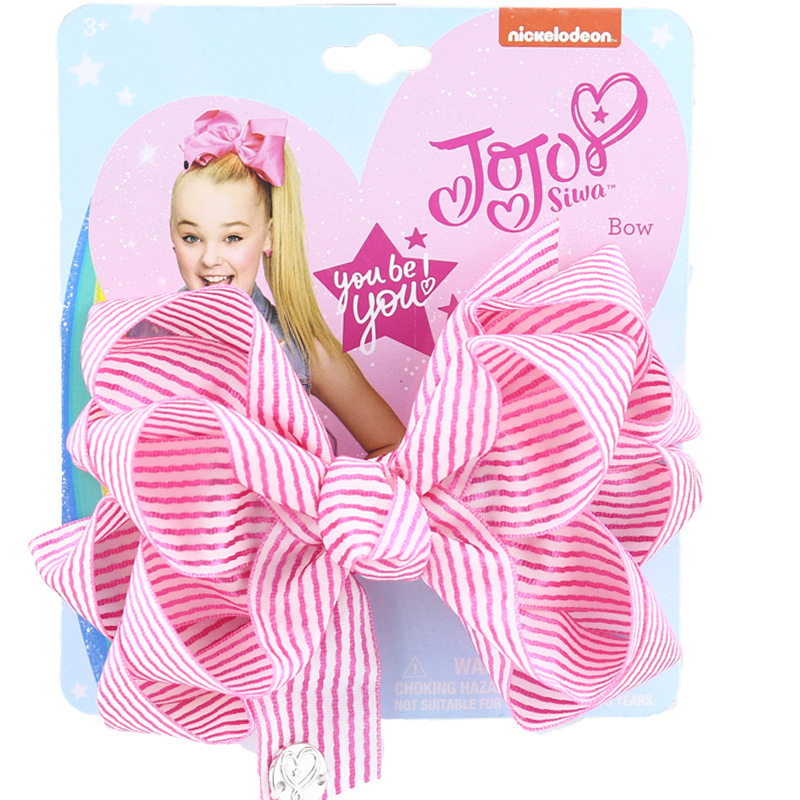 Kids Jojo Big Bows Hair Clip Fashion Baby Girls Bowknot Hairpin Stripe Ribbon Three Layer Cartoon Headdress Hair Accessories G4EIWFH, 【627】#8
Kids Jojo Big Bows Hair Clip Fashion Baby Girls Bowknot Hairpin Stripe Ribbon Three Layer Cartoon Headdress Hair Accessories G4EIWFH, 【627】#8