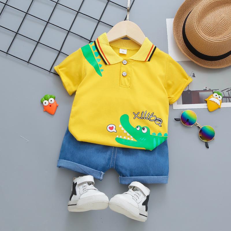 Clothing Sets Boys Girls Clothes Set Kids Tracksuits Baby Cotton T-shirt+denim Shorts 2pc Toddler Fashion Summer Children, Black
Clothing Sets Boys Girls Clothes Set Kids Tracksuits Baby Cotton T-shirt+denim Shorts 2pc Toddler Fashion Summer Children, Black