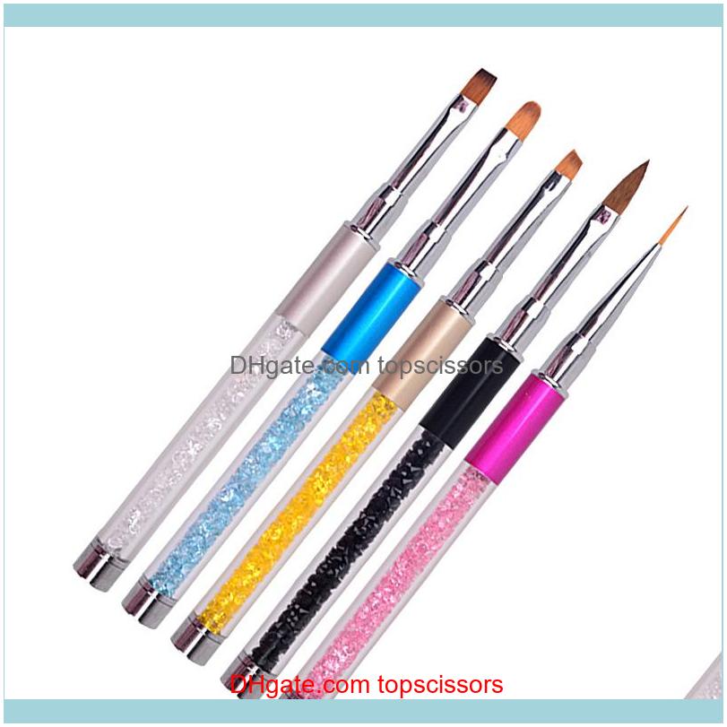 Tools Health & Beautynail Art Brush Pen Rhinestone Diamond Metal Acrylic Handle Carving Powder Gel Liquid Salon Liner Nail Brushes With Cap
Tools Health & Beautynail Art Brush Pen Rhinestone Diamond Metal Acrylic Handle Carving Powder Gel Liquid Salon Liner Nail Brushes With Cap
