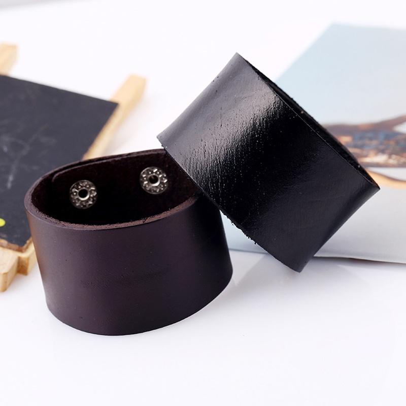 Gifts Wristband PU Leather Men Bracelet Vintage Casual Handmade Unisex Bangle, Black
Gifts Wristband PU Leather Men Bracelet Vintage Casual Handmade Unisex Bangle, Black