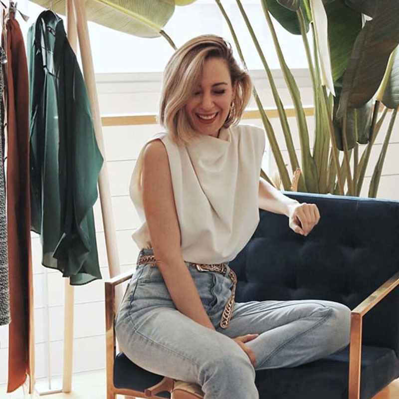 Lucyever Casual Draped Collar Women Blouses Elegant Sleeveless Solid Color Shirts Woman Solid Chic Office Shirt Ladies 210521