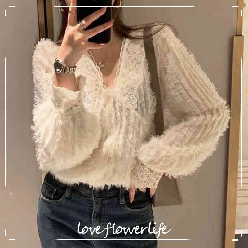 Womens Tops and Blouses Cotton Linen Blouse Button Solid V-Neck Lace Tops Ladies Korean Style Elegant Puffer Sleeve Shirts 210521, Black
Womens Tops and Blouses Cotton Linen Blouse Button Solid V-Neck Lace Tops Ladies Korean Style Elegant Puffer Sleeve Shirts 210521, Black