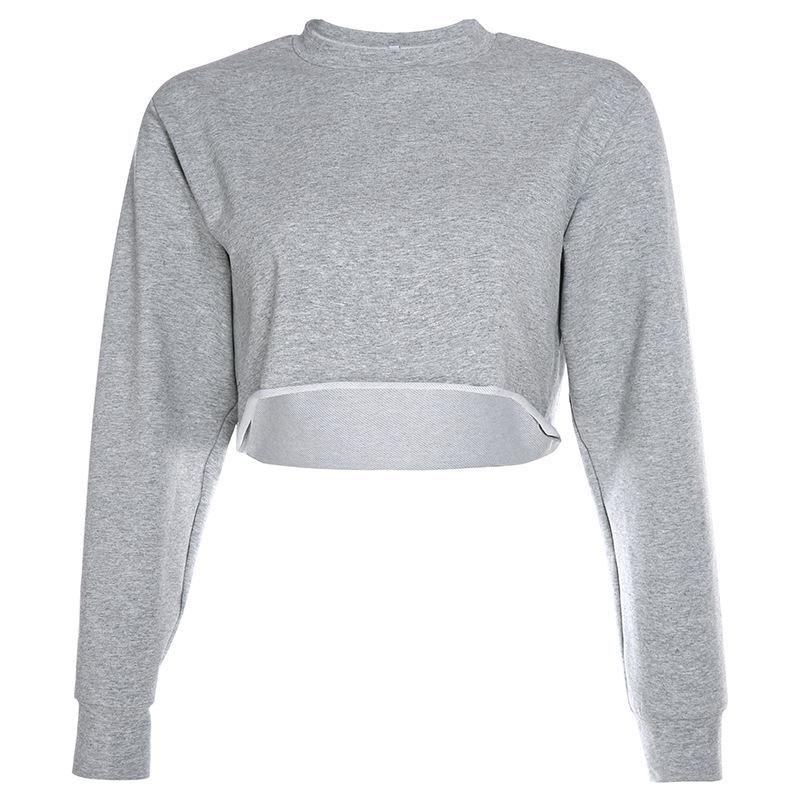 Women' Hoodies & Sweatshirts Spring And Autumn Round Collar Loose Sexy Street Fashion Simple Casual Pure Color Pullover Navel Long Sleeve T, Black
Women' Hoodies & Sweatshirts Spring And Autumn Round Collar Loose Sexy Street Fashion Simple Casual Pure Color Pullover Navel Long Sleeve T, Black