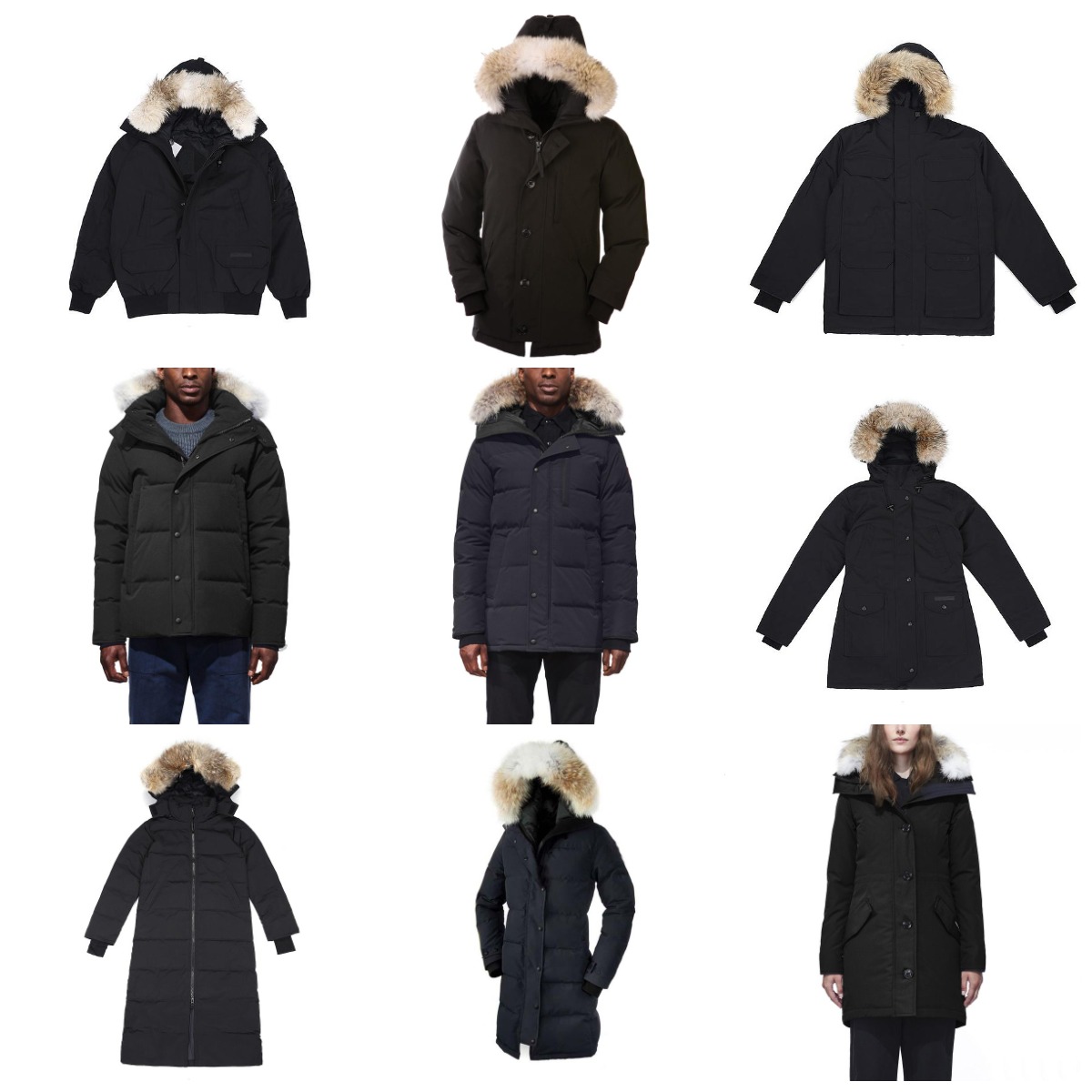 French Men Women Winter Down Jackets Chaquetas Thicken Wolf Fur Fourrure Hooded Zippers Coat Outdoor Clssic Good Quality male Female Windpro, Black
French Men Women Winter Down Jackets Chaquetas Thicken Wolf Fur Fourrure Hooded Zippers Coat Outdoor Clssic Good Quality male Female Windpro, Black