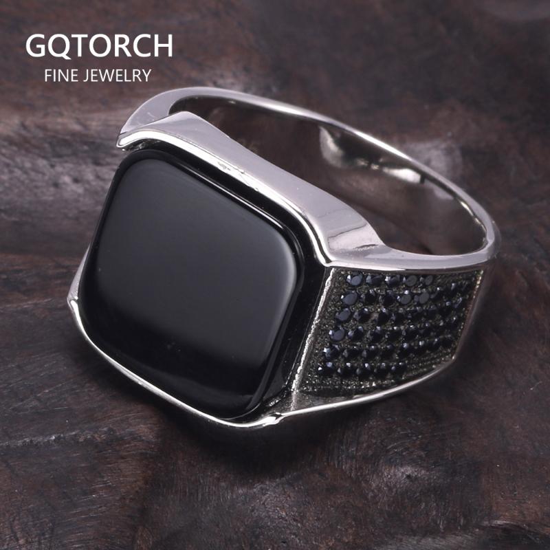 Cluster Rings D 925 Sterling Silver Antique Turkish Ring Jewellery For Men With Square Black Natural Stones Simple Design
Cluster Rings D 925 Sterling Silver Antique Turkish Ring Jewellery For Men With Square Black Natural Stones Simple Design