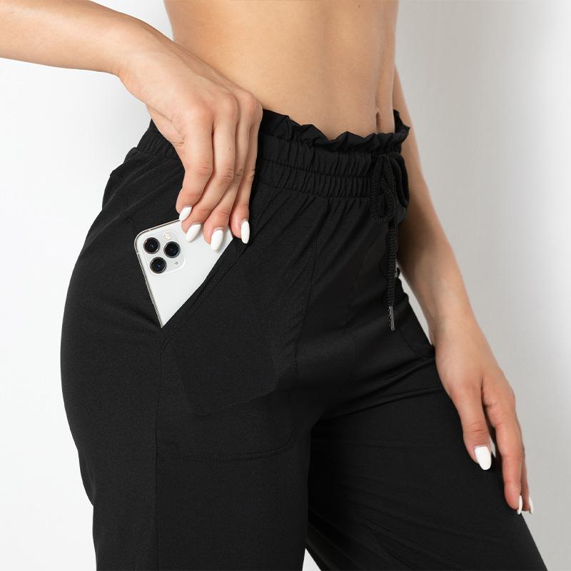 Yoga Outfit 2021 Quick-Drying Loose Elastic Sports Pants With Pocket Gym Women Workout Running Fitness High Waist Leggings
Yoga Outfit 2021 Quick-Drying Loose Elastic Sports Pants With Pocket Gym Women Workout Running Fitness High Waist Leggings