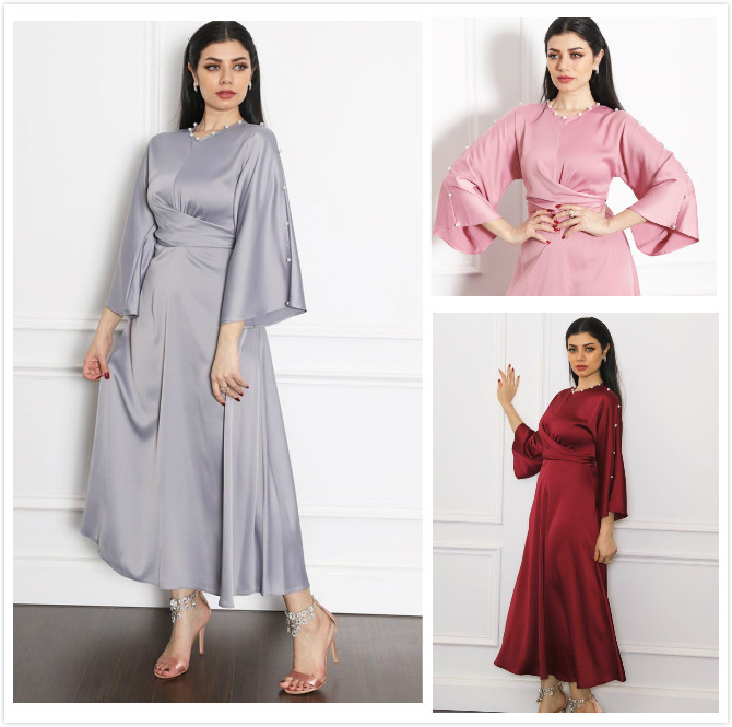 Turkey India Muslim Abaya Dress Women Ribbon Lace-up Ethnic Maxi Long Vestidos Gown Dubai Islamic Clothing Moroccan Kaftan Femme
Turkey India Muslim Abaya Dress Women Ribbon Lace-up Ethnic Maxi Long Vestidos Gown Dubai Islamic Clothing Moroccan Kaftan Femme