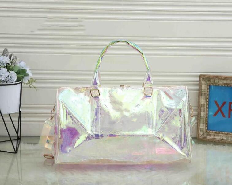 48cm women men bags new fashion men women PVC transparent travel bag duffle bag, leather luggage handbags large capacity sport bag
48cm women men bags new fashion men women PVC transparent travel bag duffle bag, leather luggage handbags large capacity sport bag