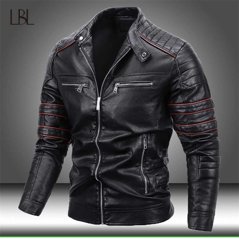 Mens Motorcycle Jacket Autumn Winter Men Faux PU Leather Jackets Casual Biker Coat Zipper Fleece Overcoat Male Windproof Clothes 211111, Djbn2028orange
Mens Motorcycle Jacket Autumn Winter Men Faux PU Leather Jackets Casual Biker Coat Zipper Fleece Overcoat Male Windproof Clothes 211111, Djbn2028orange