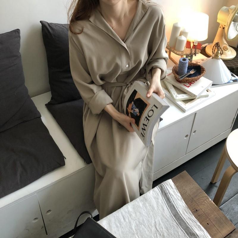 Casual Dresses Foridol Elegant Shirt Long Maxi Dress Women Sleeve Sash Autumn Winter Loose Button Khaki 2021, Green
Casual Dresses Foridol Elegant Shirt Long Maxi Dress Women Sleeve Sash Autumn Winter Loose Button Khaki 2021, Green