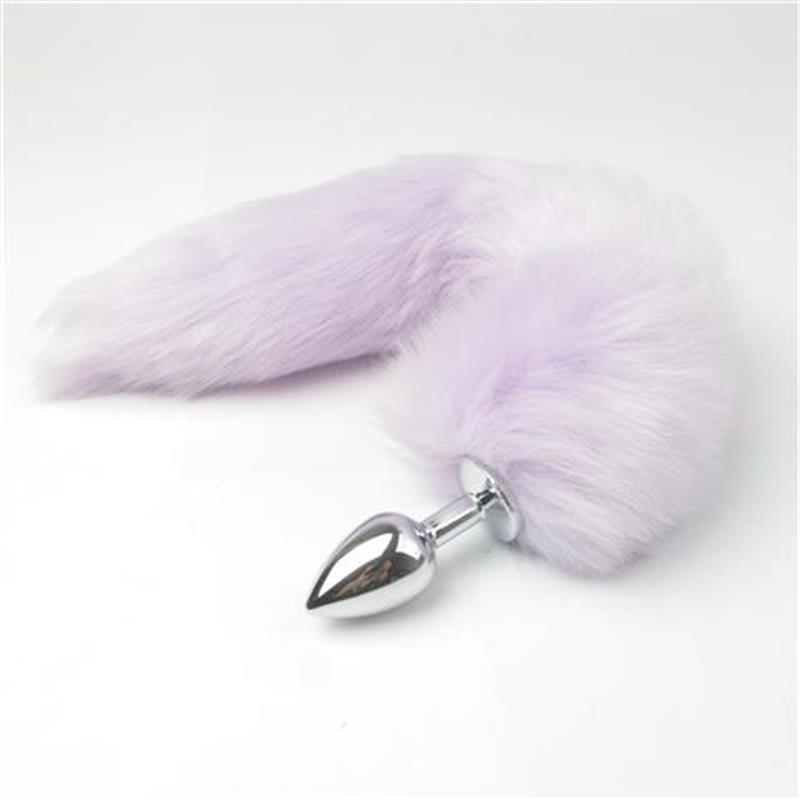 Sex Toys For Couples 2021 Adult Metal Plug With Gradient Tail Porn Festival Surprise Gifts