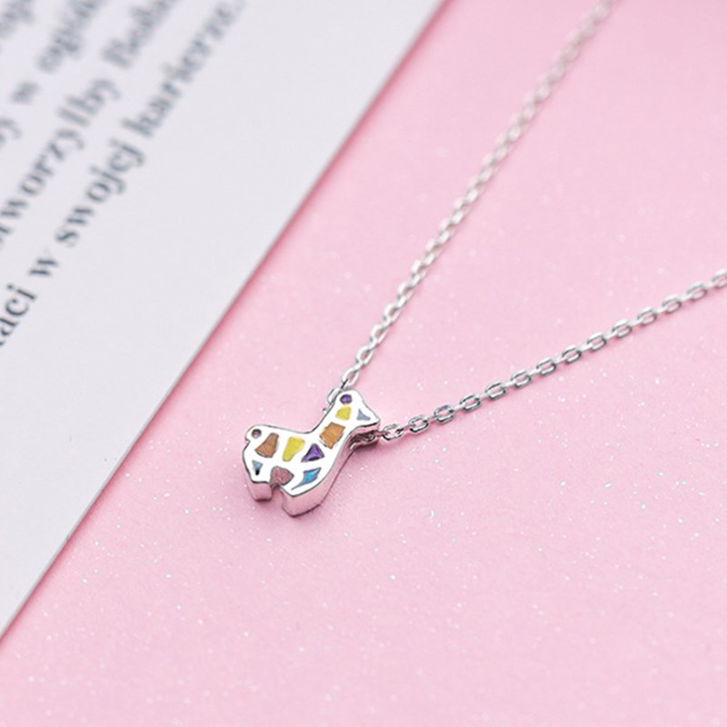 Simple Real 925 Sterling Silver Enamel Color Deer Antlers Necklaces For Women Long Chains Choker Statement Jewelry Girls Christmas Gift
Simple Real 925 Sterling Silver Enamel Color Deer Antlers Necklaces For Women Long Chains Choker Statement Jewelry Girls Christmas Gift