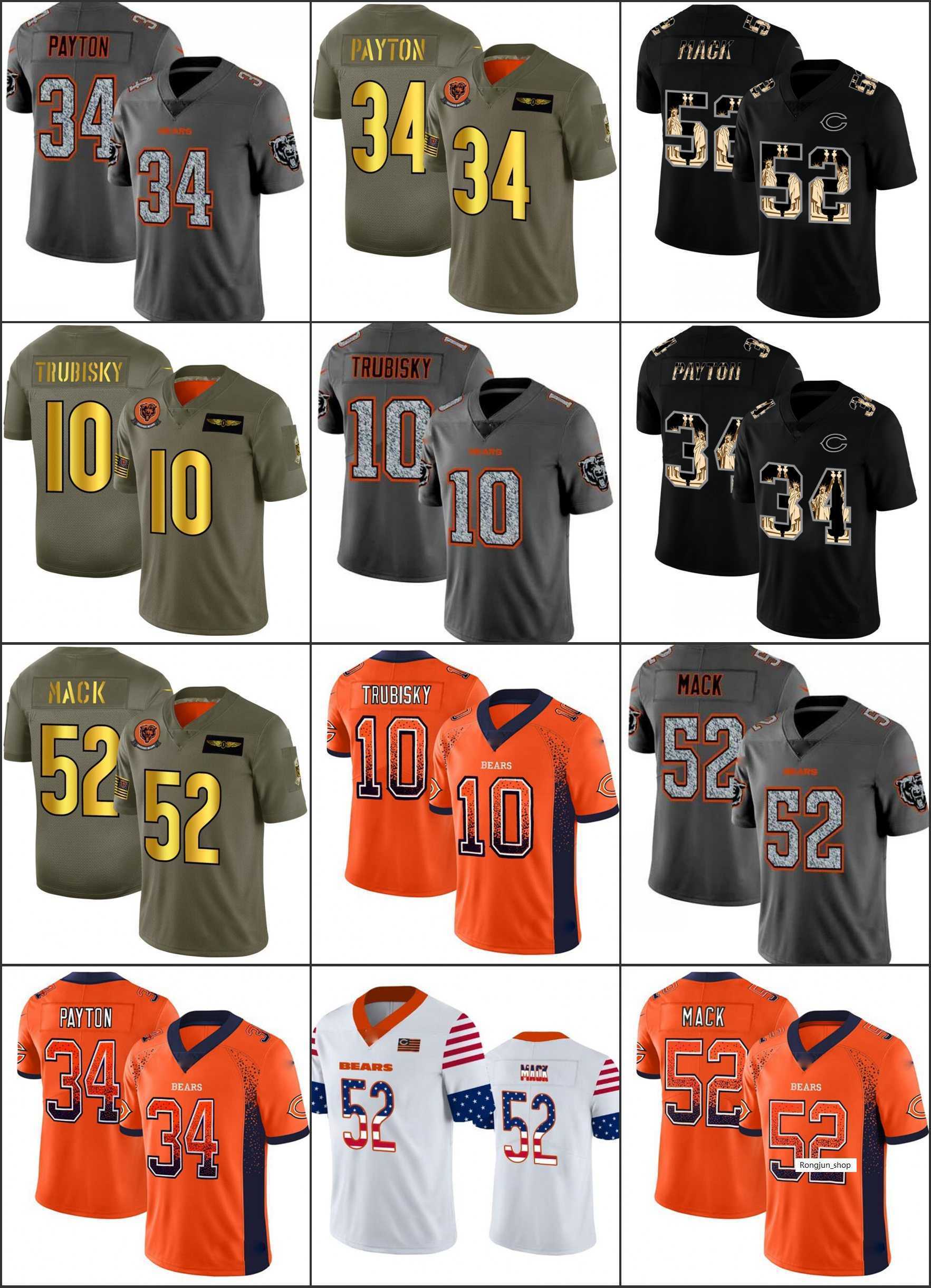 ChicagoBearsMen #52 Khalil Mack 34 Walter Payton 10 Mitchell Trubisky Women Youth Limited Football Jersey
ChicagoBearsMen #52 Khalil Mack 34 Walter Payton 10 Mitchell Trubisky Women Youth Limited Football Jersey